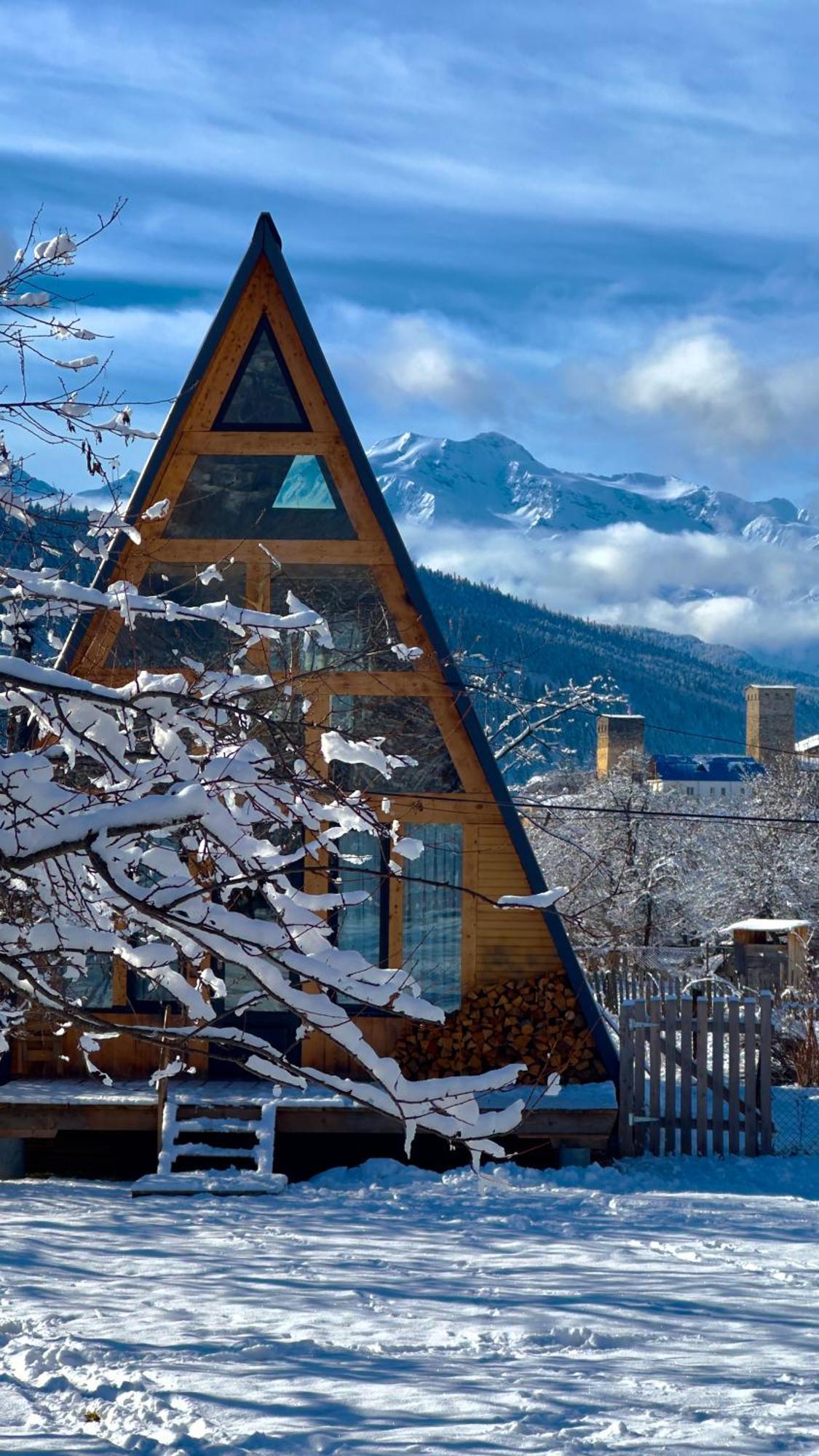 A-Frame Mestia Kültér fotó