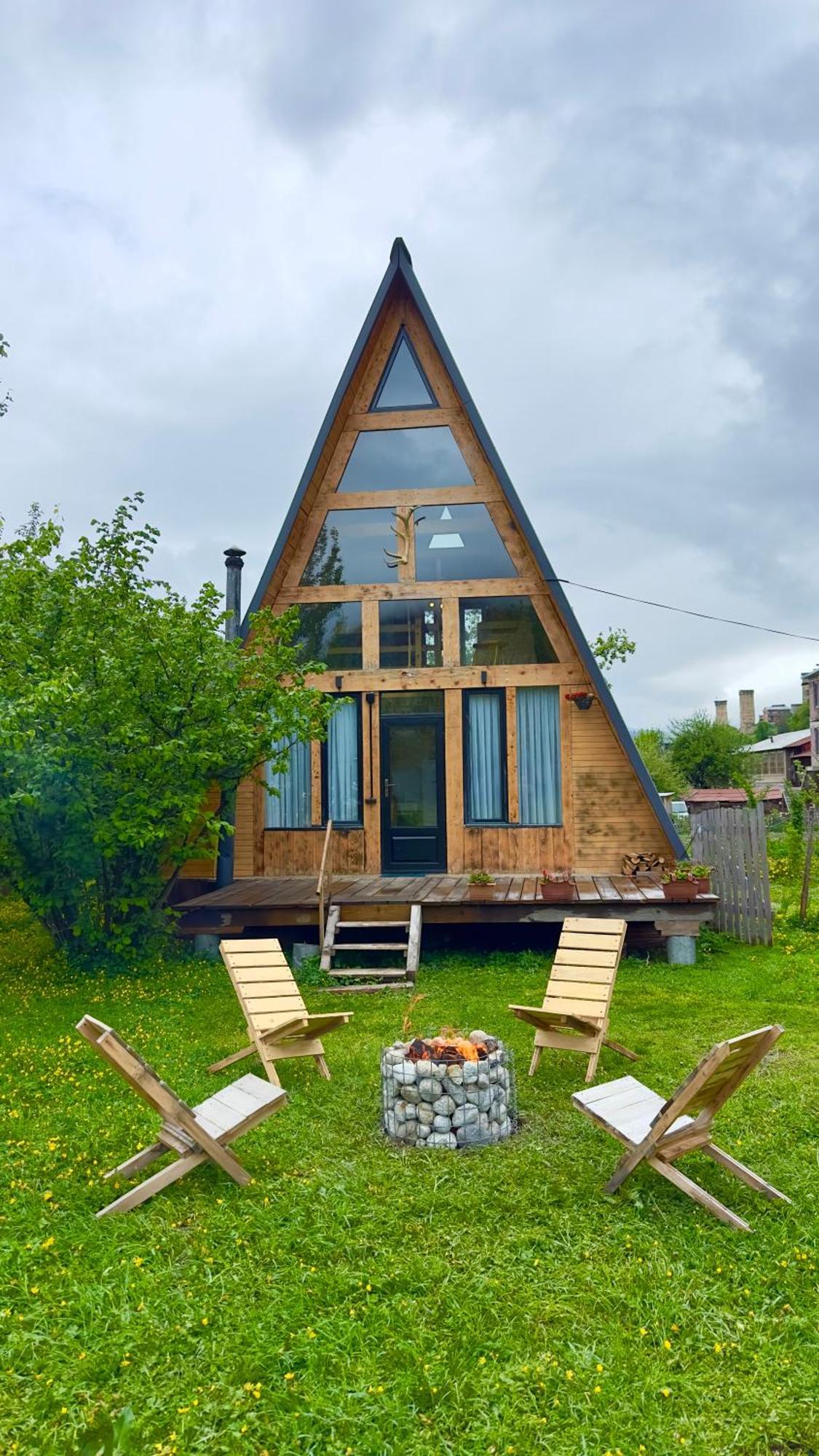 A-Frame Mestia Kültér fotó