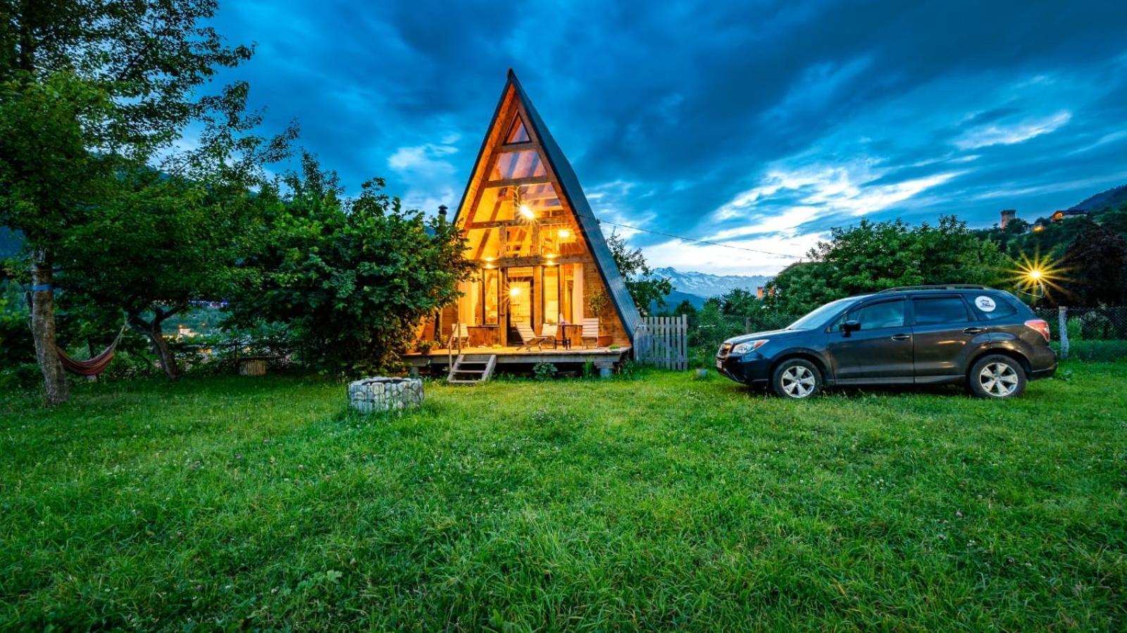 A-Frame Mestia Kültér fotó