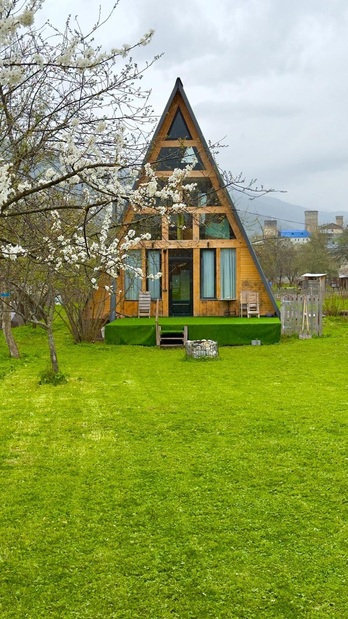 A-Frame Mestia Kültér fotó